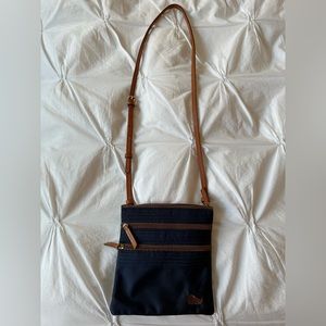 Rooney & Bourke Nylon Crossbody, Navy, Like New